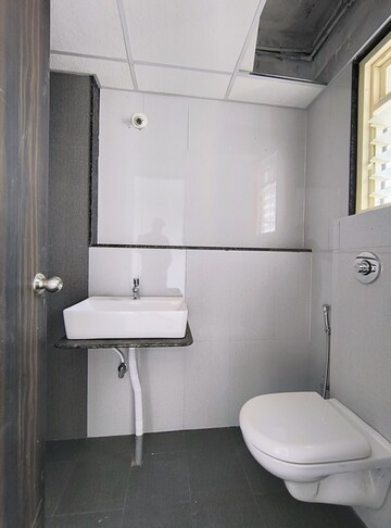 Bathroom in 3 BHK Apartment at Goel Ganga Altus, Kharadi – for Rent