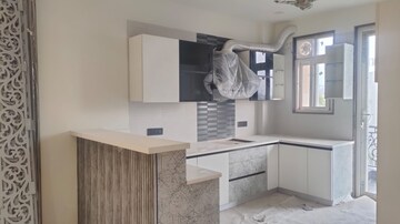 Kitchen in 3 BHK Builder Floor at Sector 15 – for Sale