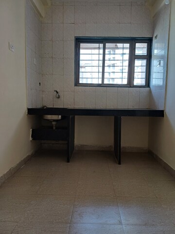 Kitchen in 1 RK Apartment at Megh Malhar Co-op Housing Society, Ghansoli – for Rent