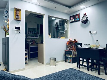 Living Room in 1 BHK Apartment at Dosti West County, Balkum Pada – for Rent