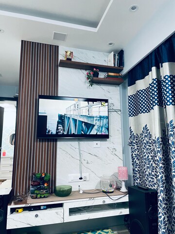 Team Area in 1 BHK Apartment at Dosti West County, Balkum Pada – for Rent