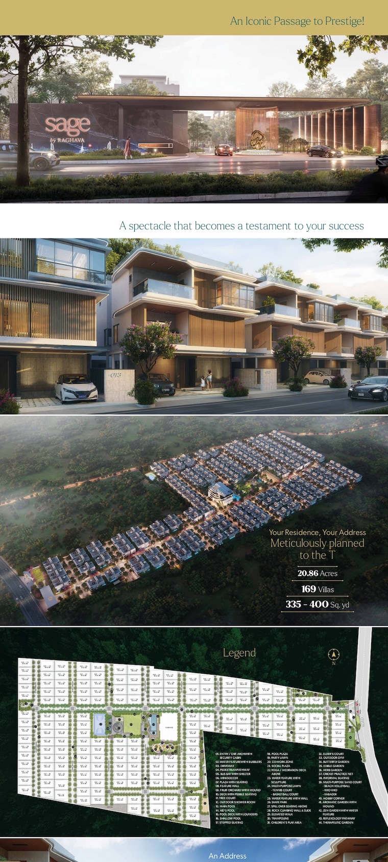 Exterior View, raghava-sage 4 Bedroom 6370 Sq.Ft. Villa In Kollur Hyderabad 8546853