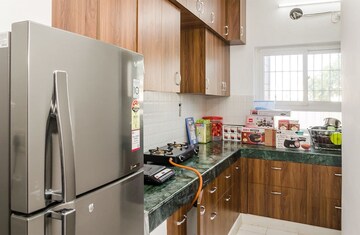 Kitchen in 4 BHK Apartment at BPTP Park Elite Floors, Sector 85 – for Rent