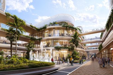  Office Space – Exterior View View at AIPL Joy District, Sector 88 - for Sale