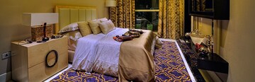 Bedroom in 4 BHK Apartment at Ahuja Towers, Prabhadevi – for Sale