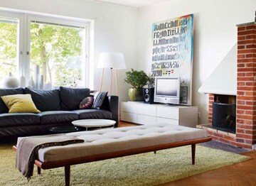 Bedroom in 4 BHK Apartment at Ahuja Towers, Prabhadevi – for Sale