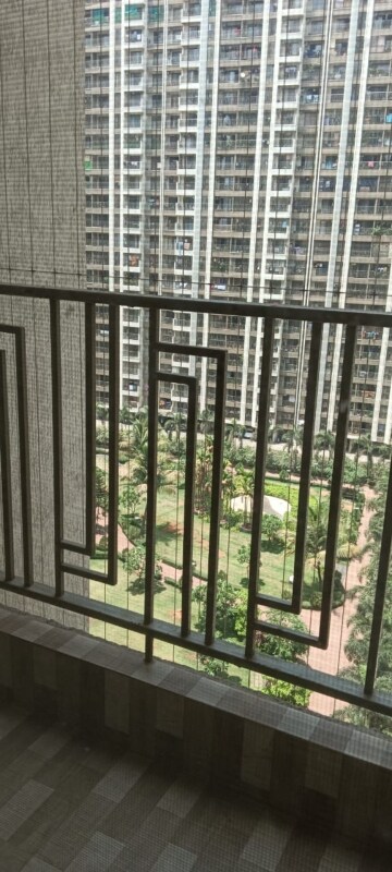 Balcony in 1 BHK Apartment at Regency Anantam, Dombivli East – for Rent