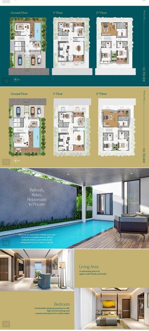 Master Plan in 4 BHK Villa at Raghava Sage, Kollur – for Sale