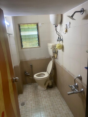 Bathroom in 2 BHK Apartment at Kalpak Estate, Wadala – for Rent