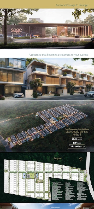 4 BHK Villa – Exterior View View at Raghava Sage, Kollur - for Sale