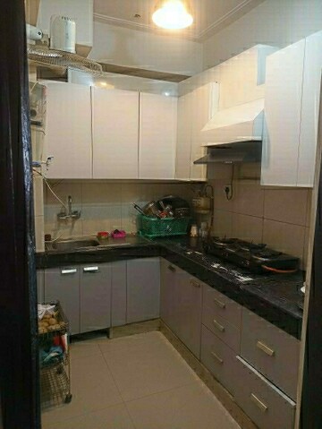 Kitchen in 3 BHK Apartment at Javin Raj Empire, Raj Nagar Extension – for Rent