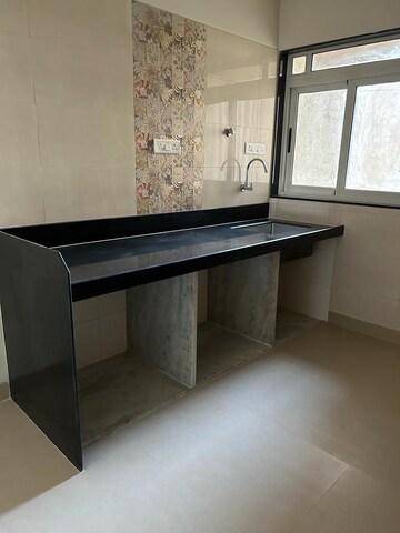 Kitchen in 3 BHK Apartment at Bajaj Emerald, Andheri East – for Rent