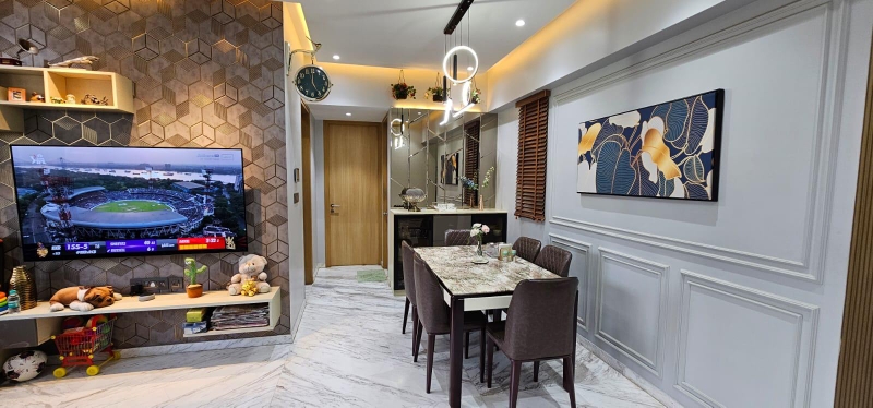 2.5 BHK + Study Room 820 Sq.Ft. Apartment in Lodha Bel Air