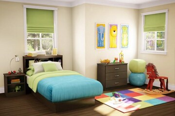 Bedroom in 4 BHK Apartment at Rustomjee Crown, Prabhadevi – for Sale