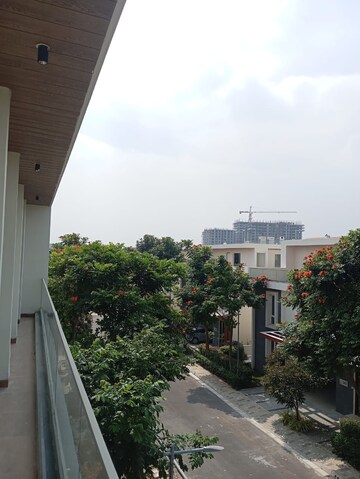 Balcony in 4 BHK Villa at My Home Ankura, Tellapur – for Rent