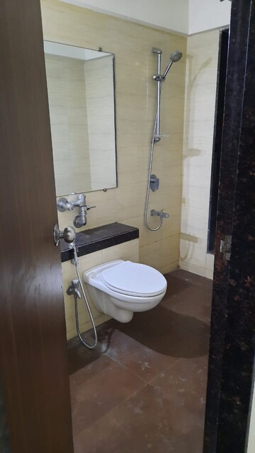 Bathroom in 3 BHK Apartment at Dosti Group Imperia, Manpada – for Rent
