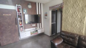 Living Room in 2 BHK Apartment at Krishna Heights Ghansoli, Ghansoli – for Rent