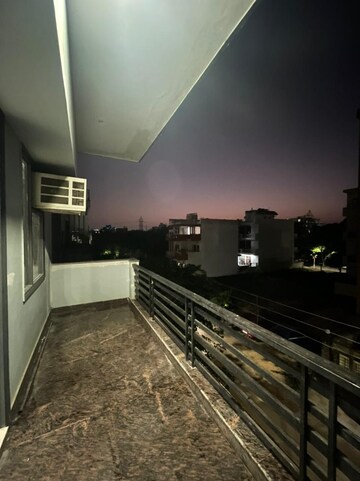 Balcony in 1 BHK Apartment at SAS Tower, Sector 38 – for Rent