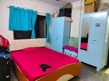 Master Bedroom in 3 BHK Apartment at HDIL Dheeraj Residency, Goregaon West – for Rent