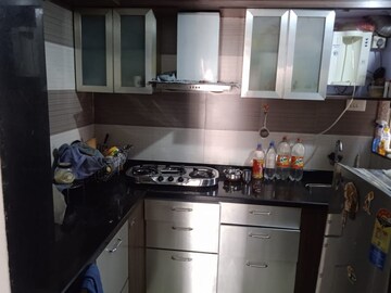 Kitchen in 2 BHK Apartment at Satyam Grande, Vashi Sector 9 – for Rent
