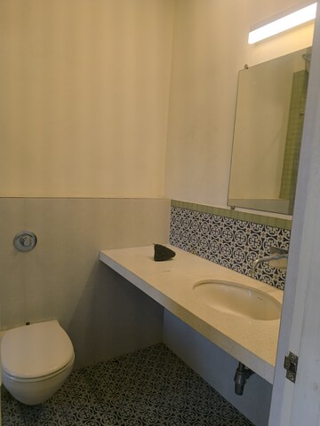 Bathroom in 3 BHK Apartment at Raheja Acropolis, Deonar – for Rent