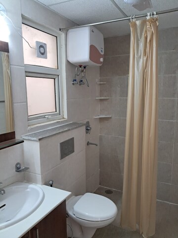 Bathroom in 3 BHK Apartment at Omaxe Royal Residency Faridabad, Sector 79 – for Rent