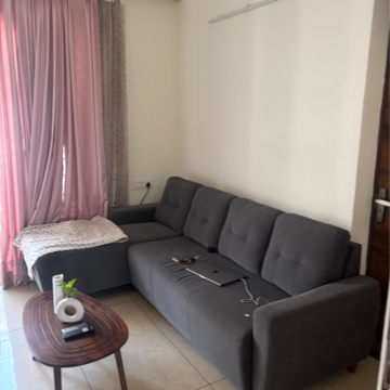 Living Room in 3 BHK Builder Floor at Peer Mucchalla – for Rent
