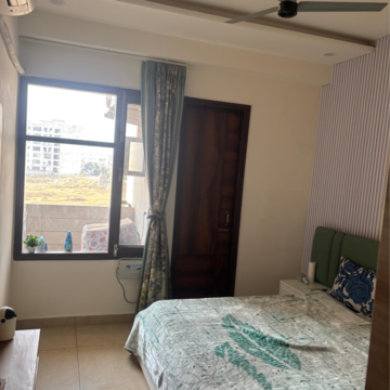 Master Bedroom in 3 BHK Builder Floor at Peer Mucchalla – for Rent