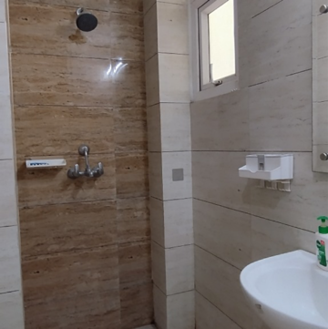 Attached Bathroom in 3 BHK Builder Floor at Peer Mucchalla – for Rent