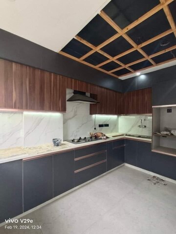 Kitchen in 3 BHK Builder Floor at M3M Atrium, Sector 57 – for Rent
