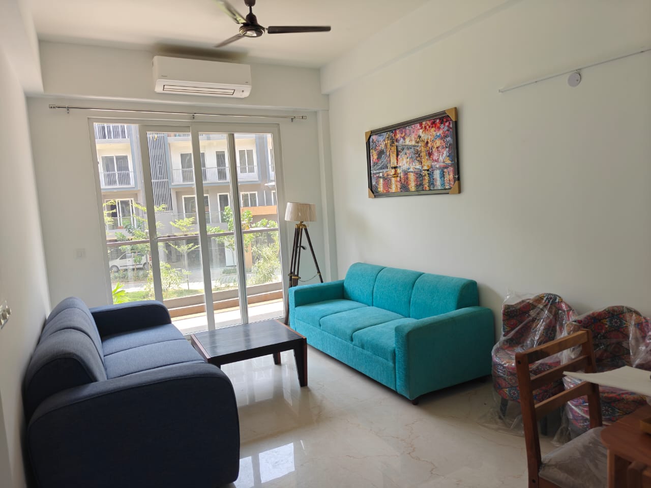 3 BHK + Study Room Apartment For Rent in Smart World Orchard