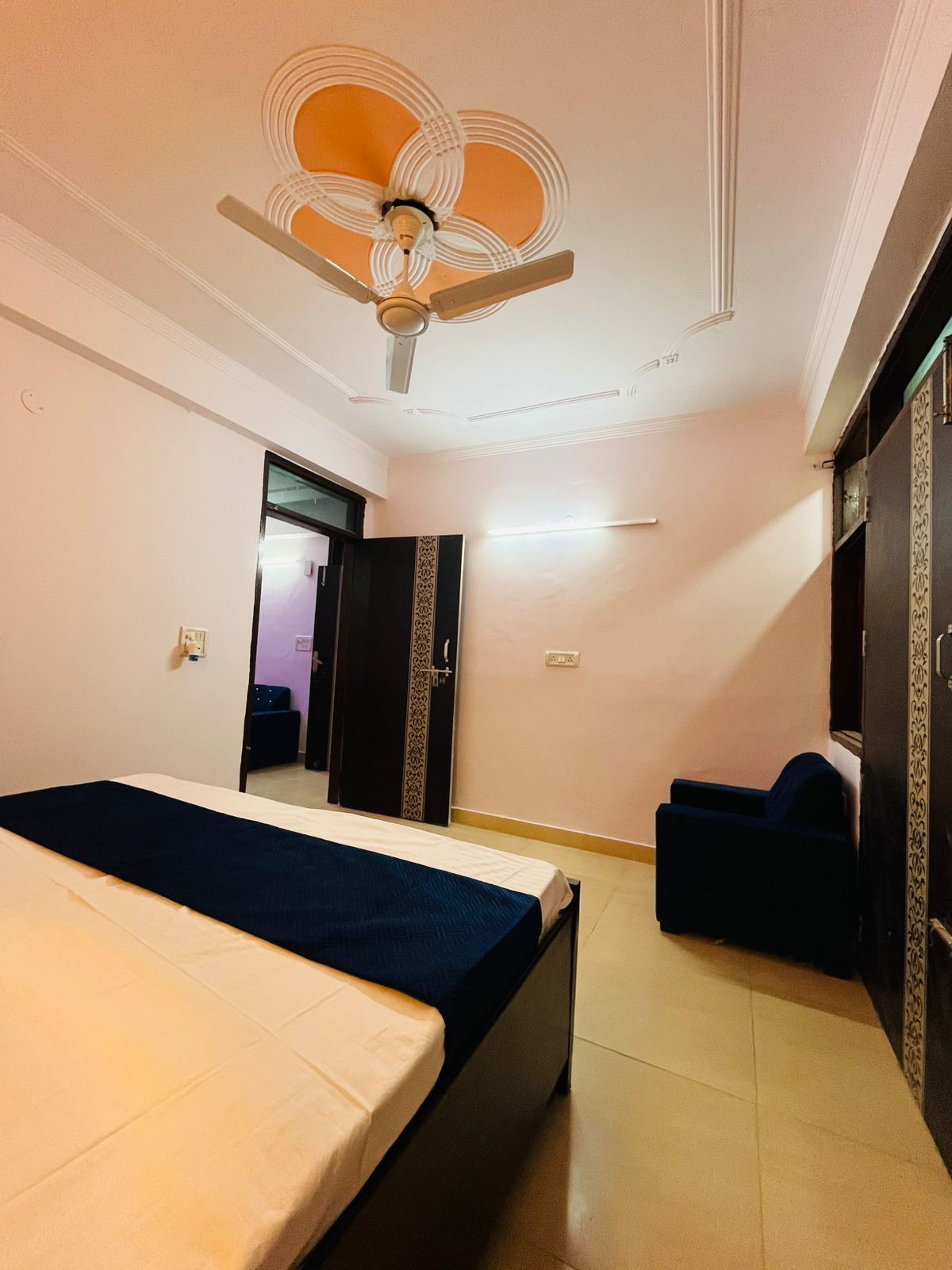 Kitchen in 2 BHK Builder Floor at Saket – for Rent