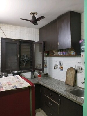 Kitchen in 3 BHK Builder Floor at Shalimar Bagh – for Sale