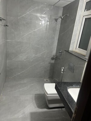 Bathroom in 3 BHK Apartment at Rishita Manhattan, Gomti Nagar – for Sale