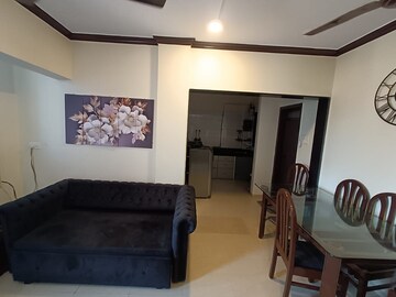 Living Room in 1 BHK Apartment at Khar West – for Rent