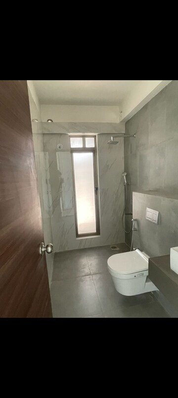 Bathroom in 3 BHK Apartment at Rajesh Raj Infinia, Malad West – for Rent