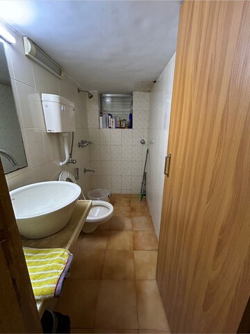 Bathroom in 2 BHK Apartment at Khar West – for Rent