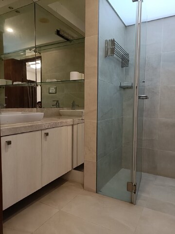 Bathroom in 2 BHK Apartment at Bandra West – for Rent
