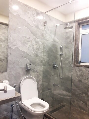 Bathroom in 3 BHK Apartment at Khar West – for Rent