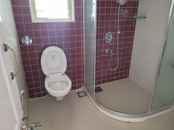 Attached Bathroom in 3 BHK Apartment at Rohan 10 Kasturkunj, Ashok Nagar – for Rent