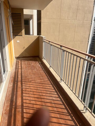Balcony in 3 BHK Apartment at Rishita Manhattan, Gomti Nagar – for Rent