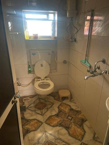 Bathroom in 3.5 BHK Apartment at Niwara CHS Andheri West, Andheri West – for Rent