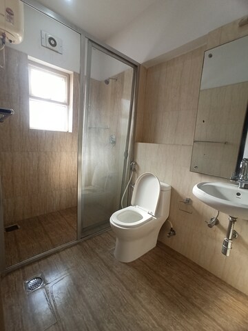 Bathroom in 3 BHK Apartment at Lahari Jublee hills, Jubilee Hills – for Rent