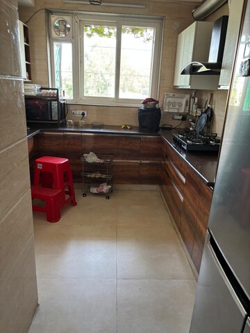 Kitchen in 3 BHK Builder Floor at Sector 7 – for Sale