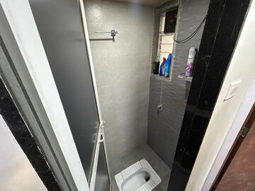 Bathroom in 1 BHK Apartment at Sunshine Heights Ghasoli, Ghansoli – for Rent