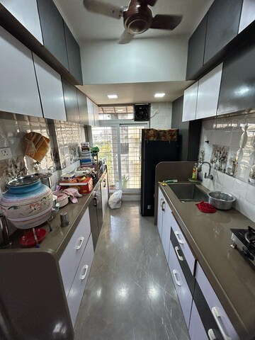 Kitchen in 1 BHK Apartment at Sunshine Heights Ghasoli, Ghansoli – for Rent