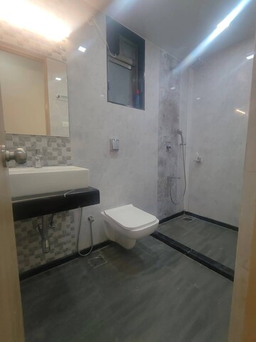 Bathroom in 2 BHK Apartment at Rajesh Raj Infinia, Malad West – for Rent