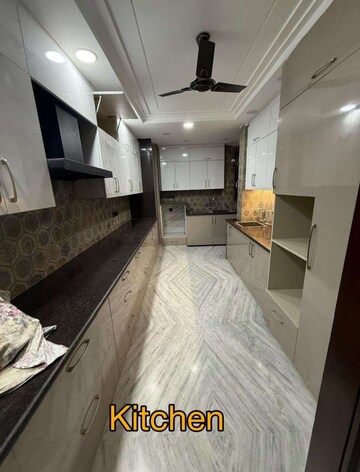 Kitchen in 3 BHK Builder Floor at Huda CGHS, Sector 56 – for Rent