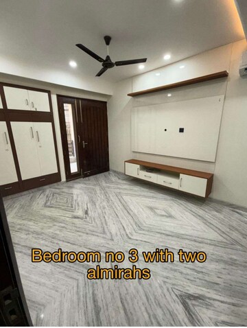 Bedroom in 3 BHK Builder Floor at Huda CGHS, Sector 56 – for Rent