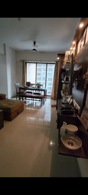Living Room in 2.5 BHK Apartment at Shree Satya Shankar Residency, Manpada – for Sale